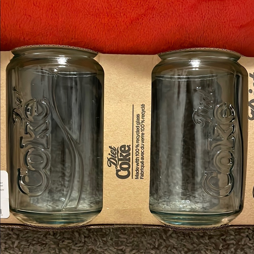 Diet Coke Glass Set
